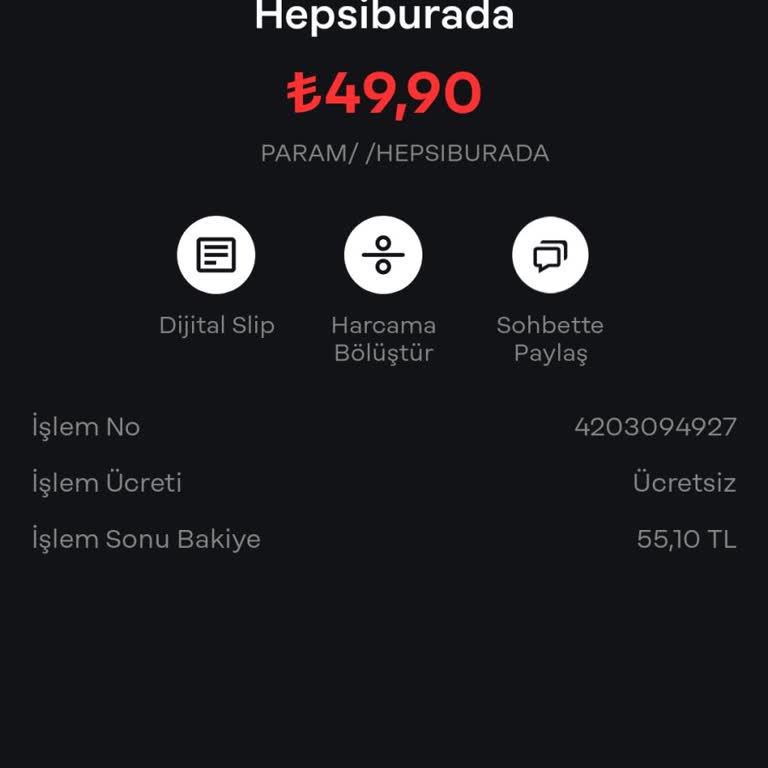 Hepsiburada Kartımdan İzinsiz 50 Lira Çekildi