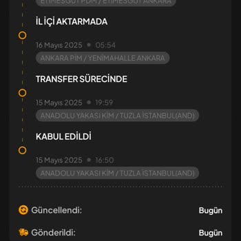 PTT Kargo Teslimatında Süreç Uzadı, Kartım Hâlâ Elime Ulaşmadı