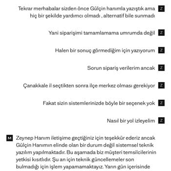 Mango Müşteri Hizmetlerinde İlgisizlik Ve Çözüm Eksikliği Yaşadım