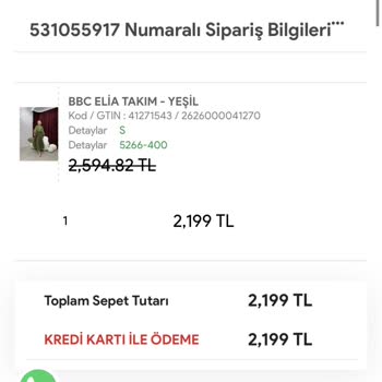 BBC Design'dan Sipariş İadesine Yanıt Alınamıyor