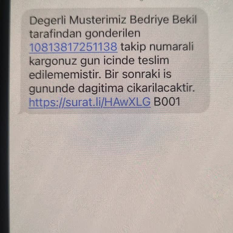 Surat Kargo Kargom Günlerdir Teslim Edilmiyor, Ulaşmak Da İmkansız