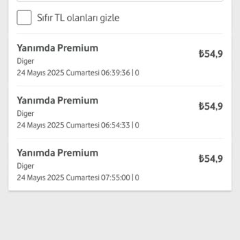 Vodafone Premium Üyelik Kampanyası Ve Fatura Sorunu