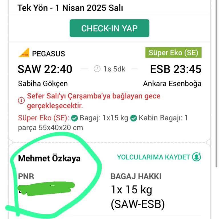 Çözüldü: Obilet Uygulamasında Check-in Yapılamadı Mağduriyet