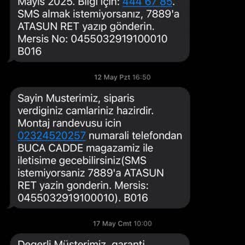 Atasun Buca Mağazasında Gözlük Teslimatı Ve Garanti Sürecinde Yaşanan Sorunlar