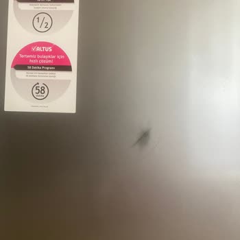 3 Ayda Renk Atan Bulaşık Makinesi Kapağına Fahiş Ücret Talebi