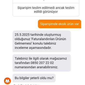 Eksik Ve Hasarlı Siparişlere Rağmen Teslimat Yapılmıyor