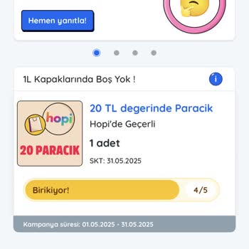Hediye Kazanamıyorum Kapaklarım Boşa Gitti
