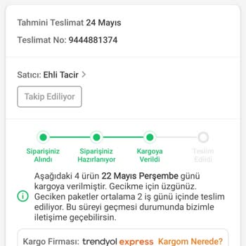 Trendyol Express İle Kargo Teslimatında Sürekli Sorun Yaşıyorum