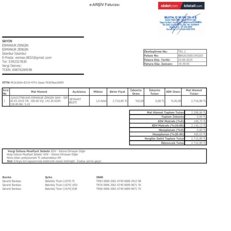 Uçak Bileti İptalinde Düşük İade Tutarı Mağduriyeti