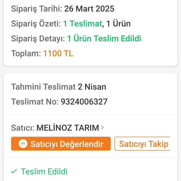 Satıcıya Ulaşılamayan Ve Faturasız Ürün Sorunu
