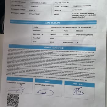 Ekspertiz Sonrası Araçta Tespit Edilemeyen Sorunlar Ve İlgisiz Yaklaşım