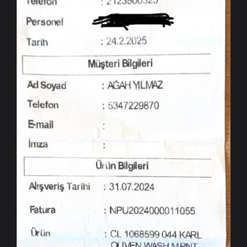 Üretim Hatalı Üründe Değişim Hakkım İhlal Edildi, Müşteri Güvenim Zedelendi