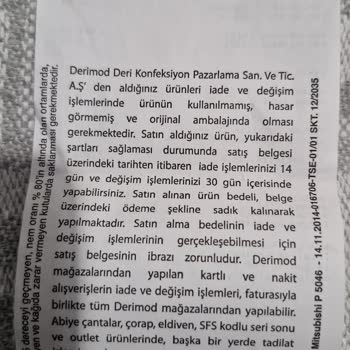 Kampanya Bilgilendirmesi Eksikliği Nedeniyle Ürün Değişiminde Mağduriyet Yaşadım