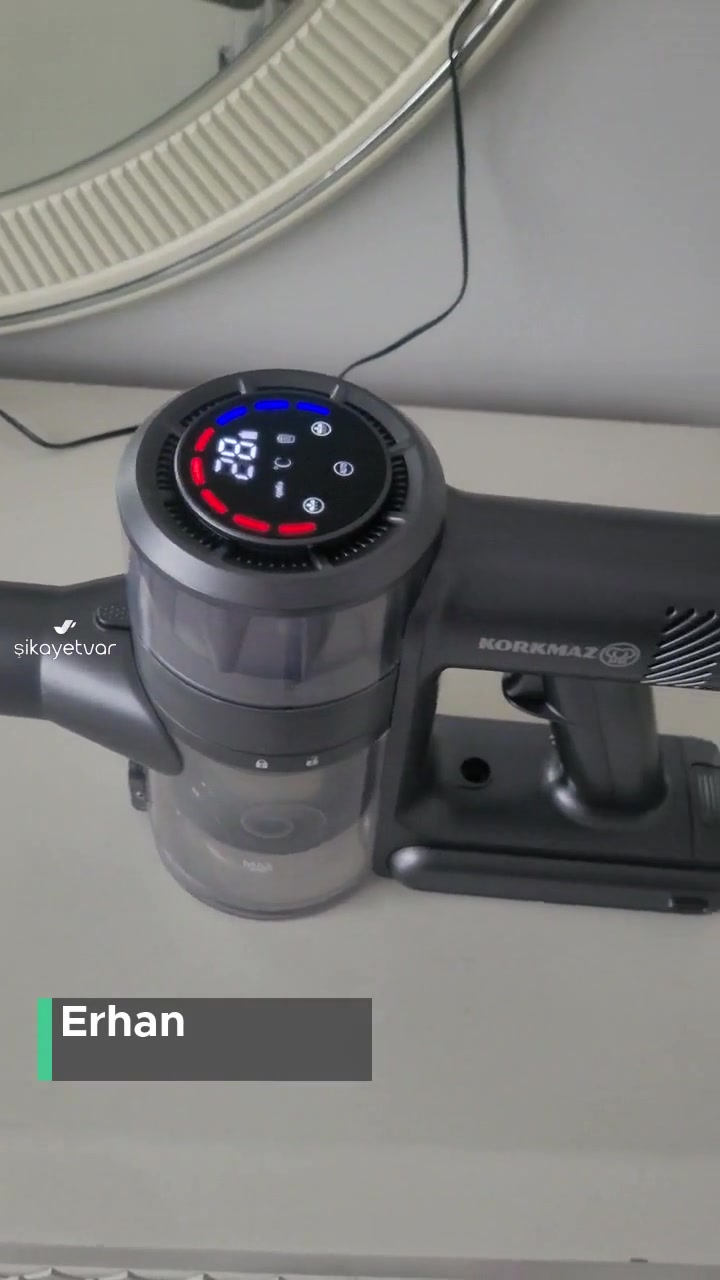 Korkmaz Şarjlı Süpürge Bozuldu! videonun kapak resmi