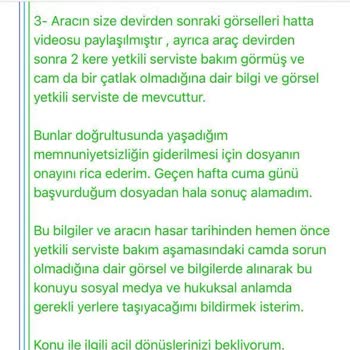 Kasko Hasarı Kanıtlamama Rağmen Cam Değişimi Red Edildi, Mağdur Oldum