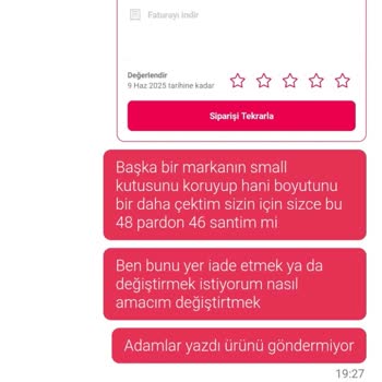 Siparişimdeki Zurna Dürüm Boyutu Hayal Kırıklığı Yarattı