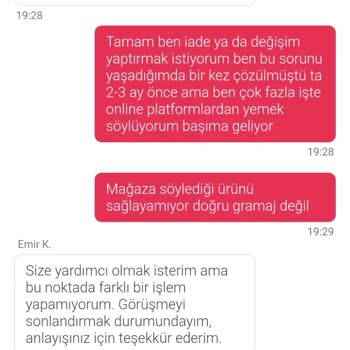 Siparişimdeki Zurna Dürüm Boyutu Hayal Kırıklığı Yarattı