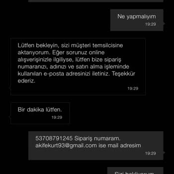 İade Edilen Ürünün Kabul Edilmemesi Nedeniyle Yaşanan Mağduriyet