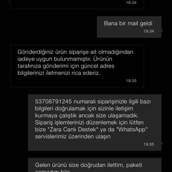 İade Edilen Ürünün Kabul Edilmemesi Nedeniyle Yaşanan Mağduriyet