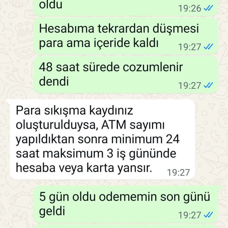 Bankamatikte Sıkışan Param Beş Gündür Yatırılmadı, Kira Ödemem Gecikti