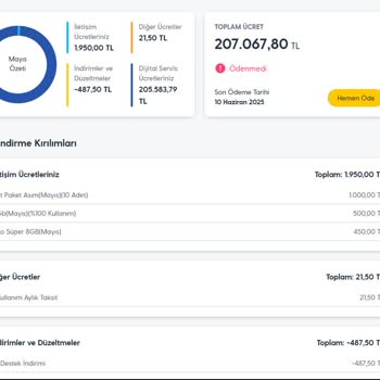 Turkcell Hiçbir Gerekçe Olmadan 207 Bin Tl Fatura Şoku