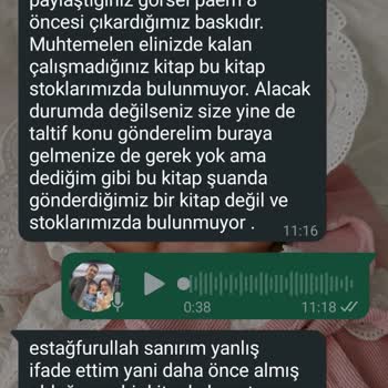 Yanlış Kitap Gönderimi Ve Müşteriyle İletişim Sorunu