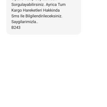 Sipariş Sonrası İletişim Sorunu ve Şüpheli Mesaj