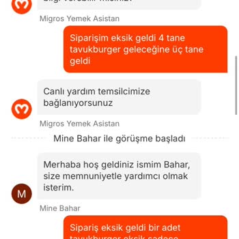 Eksik Ürün Ve Yetersiz Canlı Destek Deneyimi