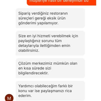 Eksik Ürün Ve Yetersiz Canlı Destek Deneyimi