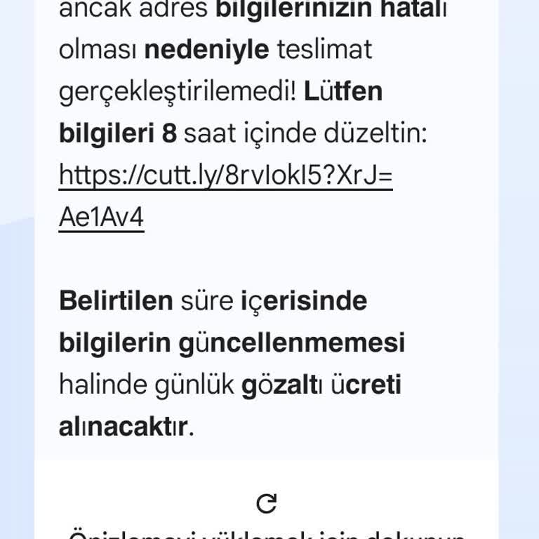 PTT Adına Gelen Sahte Mesajlarla Mağdur Ediliyoruz!
