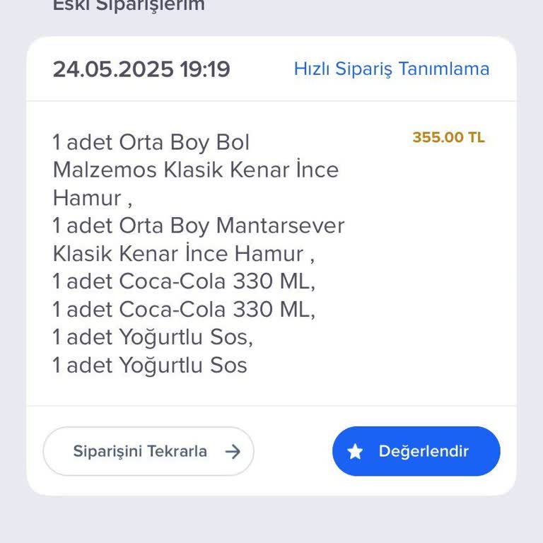 Domino's Adalar Şubesinde Fazla Çekilen Ücretin İadesi Yapılmıyor