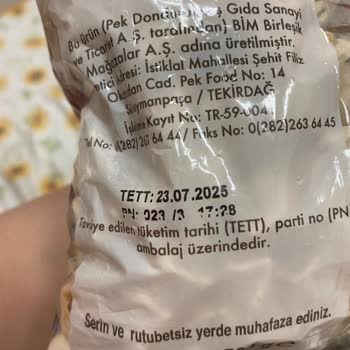 Aldığım Mantı Küflü Çıktı, Kötü Koku Vardı