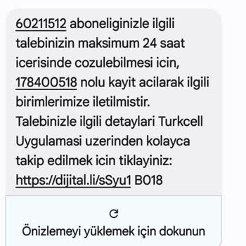 Sürekli Arıza Ve Yetersiz Servis Nedeniyle Turkcell Superonline'dan Memnun Değilim