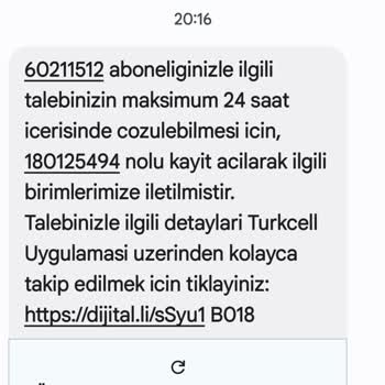Sürekli Arıza Ve Yetersiz Servis Nedeniyle Turkcell Superonline'dan Memnun Değilim