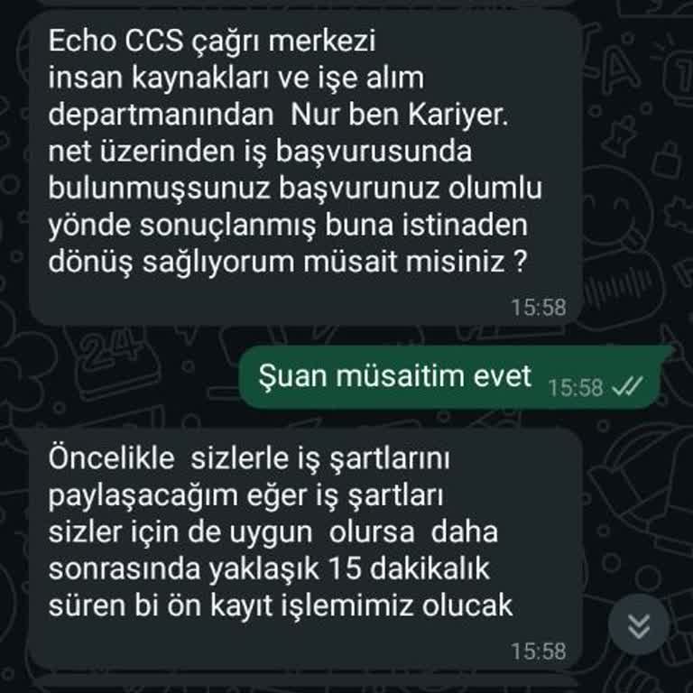 İş Başvurusu Sonrası Kişisel Bilgilerimle İlgili Şüpheli Talepler