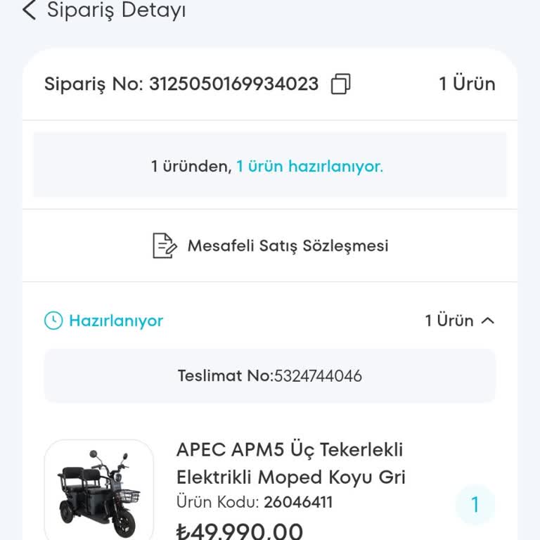 A101 Ve Volta'nın Teslimat Sözünü Yerine Getirmemesi ve İletişim Sorunu