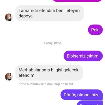 Değişim Talebime Yanıt Alamadım, Paramı İstiyorum