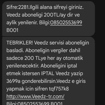 Onayım Olmadan Başlatılan Abonelikle Faturama Yansıtılan Ücret Şoku