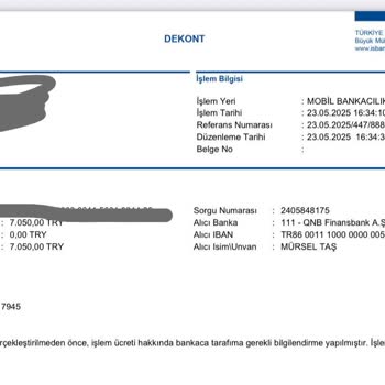 Sipariş Sonrası İletişim Kesildi Ürünüm Gönderilmedi