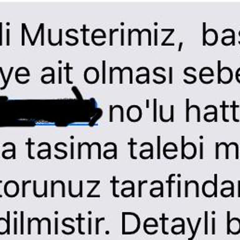 Vodafone Numara Taşıma Engeli Ve Yüksek Fatura Mağduriyeti