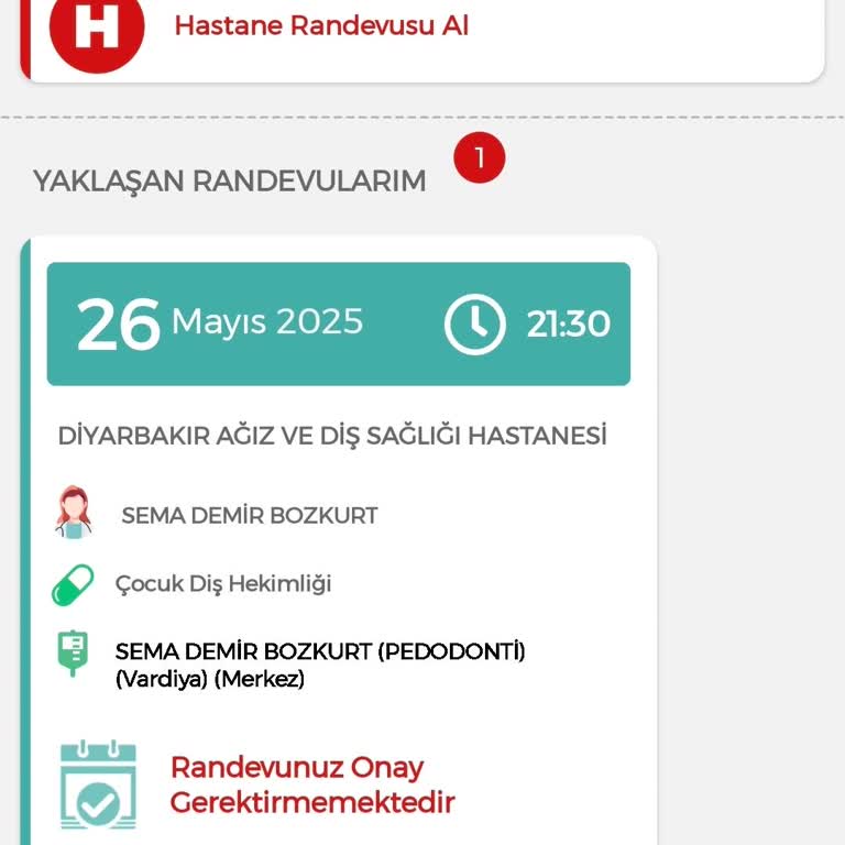 Randevu Sonrası Muayene Yapılmadan İşlem Girilmesi Mağduriyeti