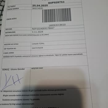 Waterproof Ayakkabı Su Alıyor Ve Kayma Sorunu Çözülmedi