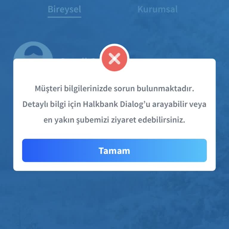 Halkbank Mobil Uygulama Erişim Sorunu Mağduriyet Yaşatıyor