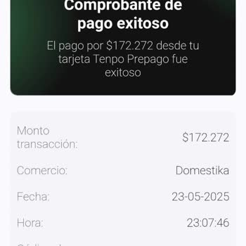 Retiro no autorizado de Domestika, solicito reembolso inmediato