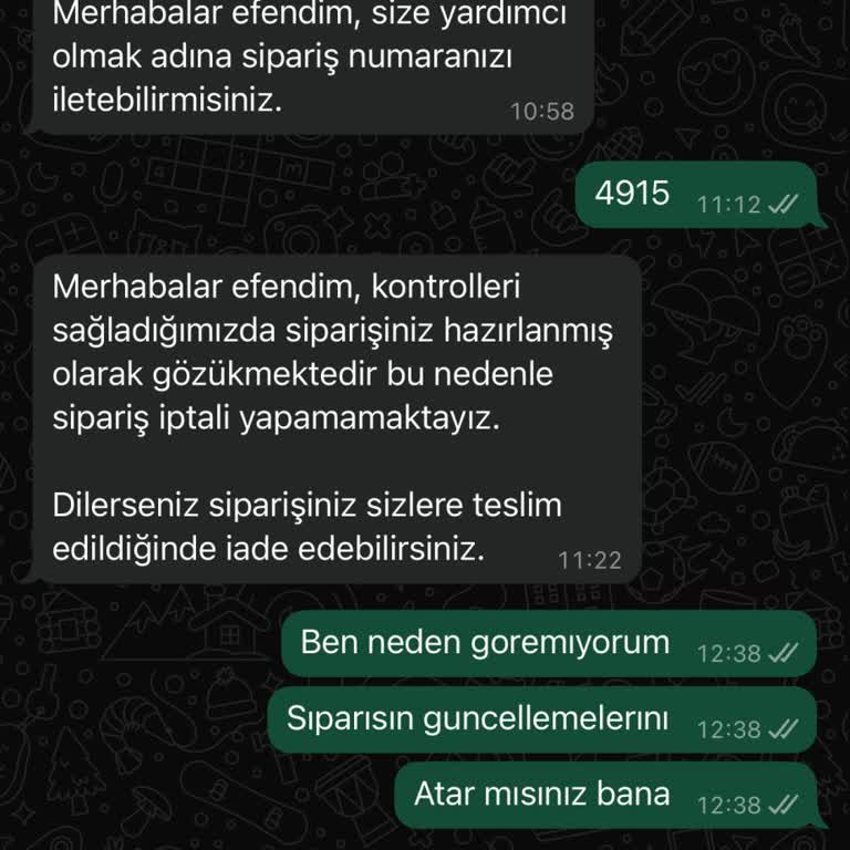 Siparişim 20 Gündür Teslim Edilmedi, Takip Bilgisi Yok