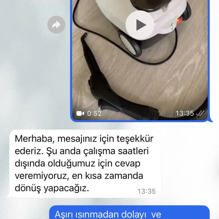 Pirantech Buharlı Temizleyici Kullanımında Ciddi Güvenlik Sorunu Ve Müşteri Hizmetlerine Ulaşılamıyor