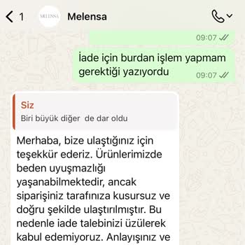 İade Talebim Reddedildi, Yanıltıcı Bilgi Veriliyor