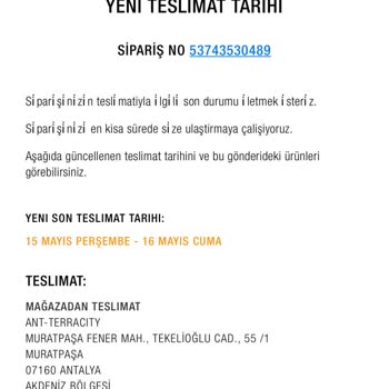 Zara Siparişim Teslim Edilmedi, Mağaza Açıklaması Yetersiz Kaldı