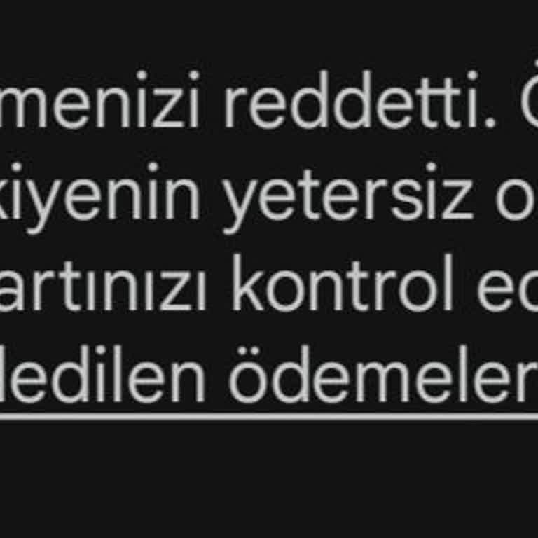 Kartım Sürekli Reddediliyor, Alışveriş Yapamıyorum!