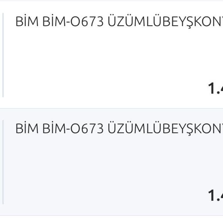BİM'de Çift Çekim Mağduriyeti Ve İletişim Sorunu